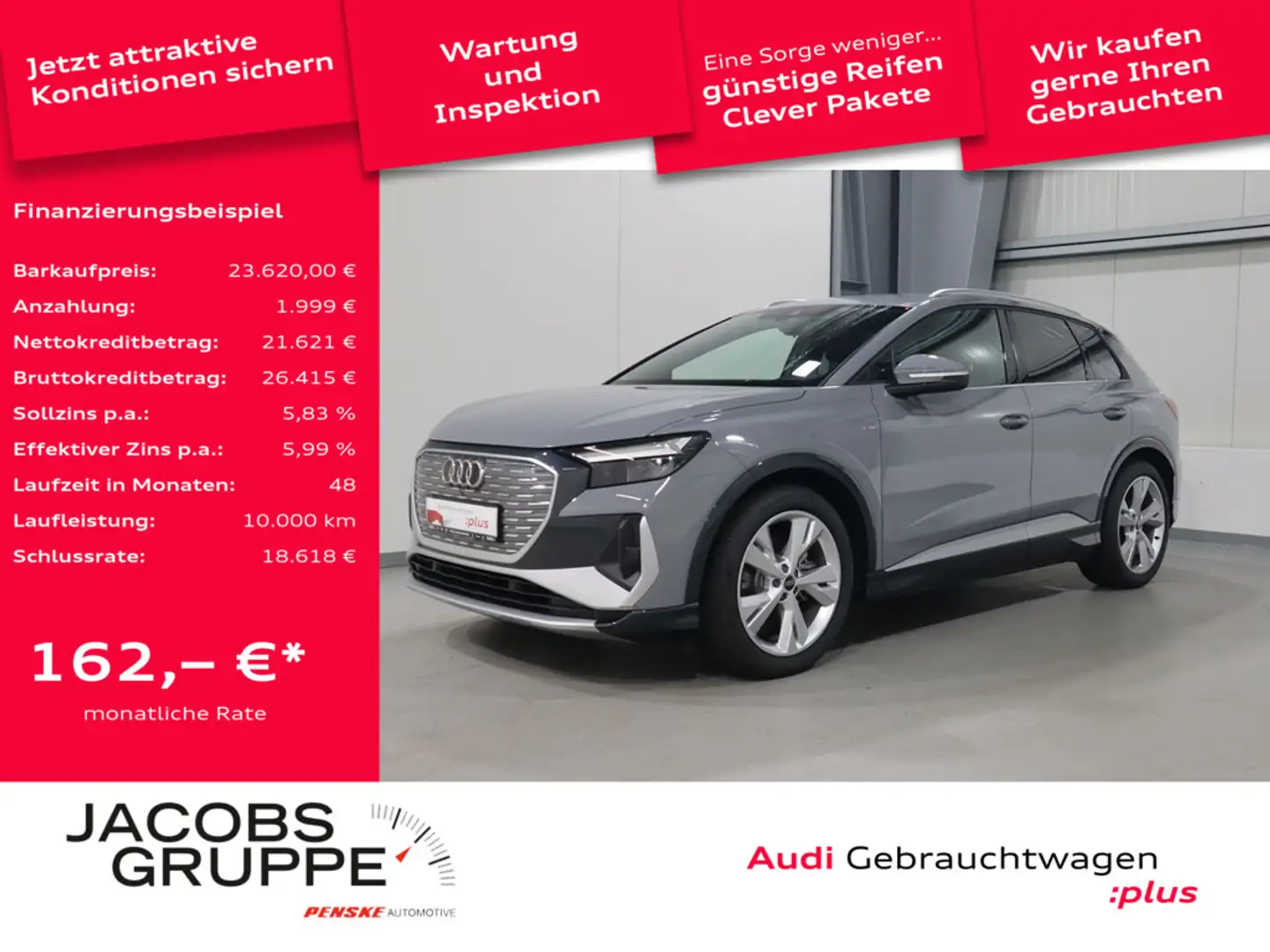 Audi Q4 e-tron Grau - 1