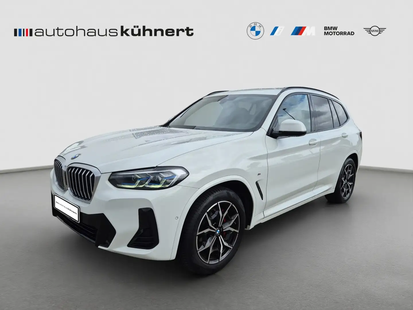 BMW X3 xDrive30d ///M-Sport Laser SpurAss HiFi Navi Weiß - 1