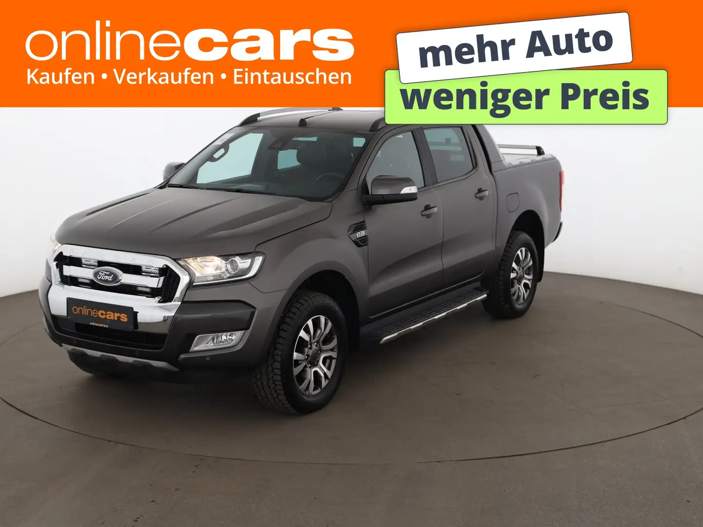 Ford Ranger 3.2 TDCi 4x4 Doppelkabine Wildtrak Aut AHK Schwarz - 1