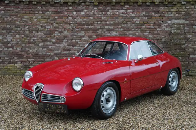 Alfa Romeo Giulietta SZ Restored by Alfaholics Ltd., Participated in va