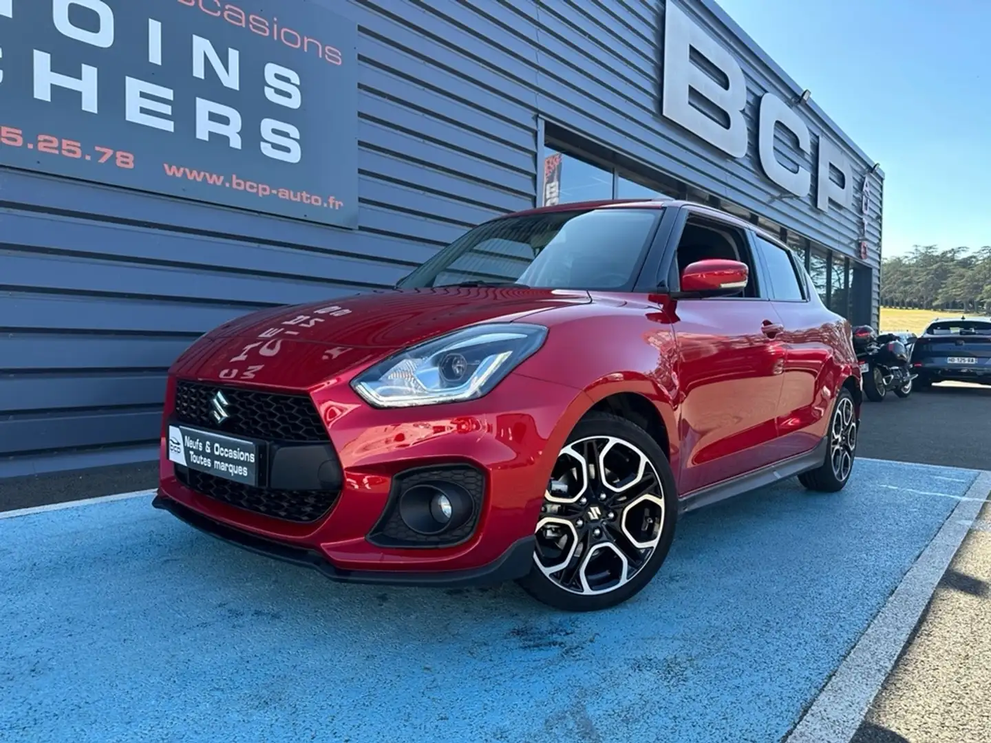 Suzuki Swift 1.4 BOOSTERJET HYBRID 129CH SPORT Rouge - 1