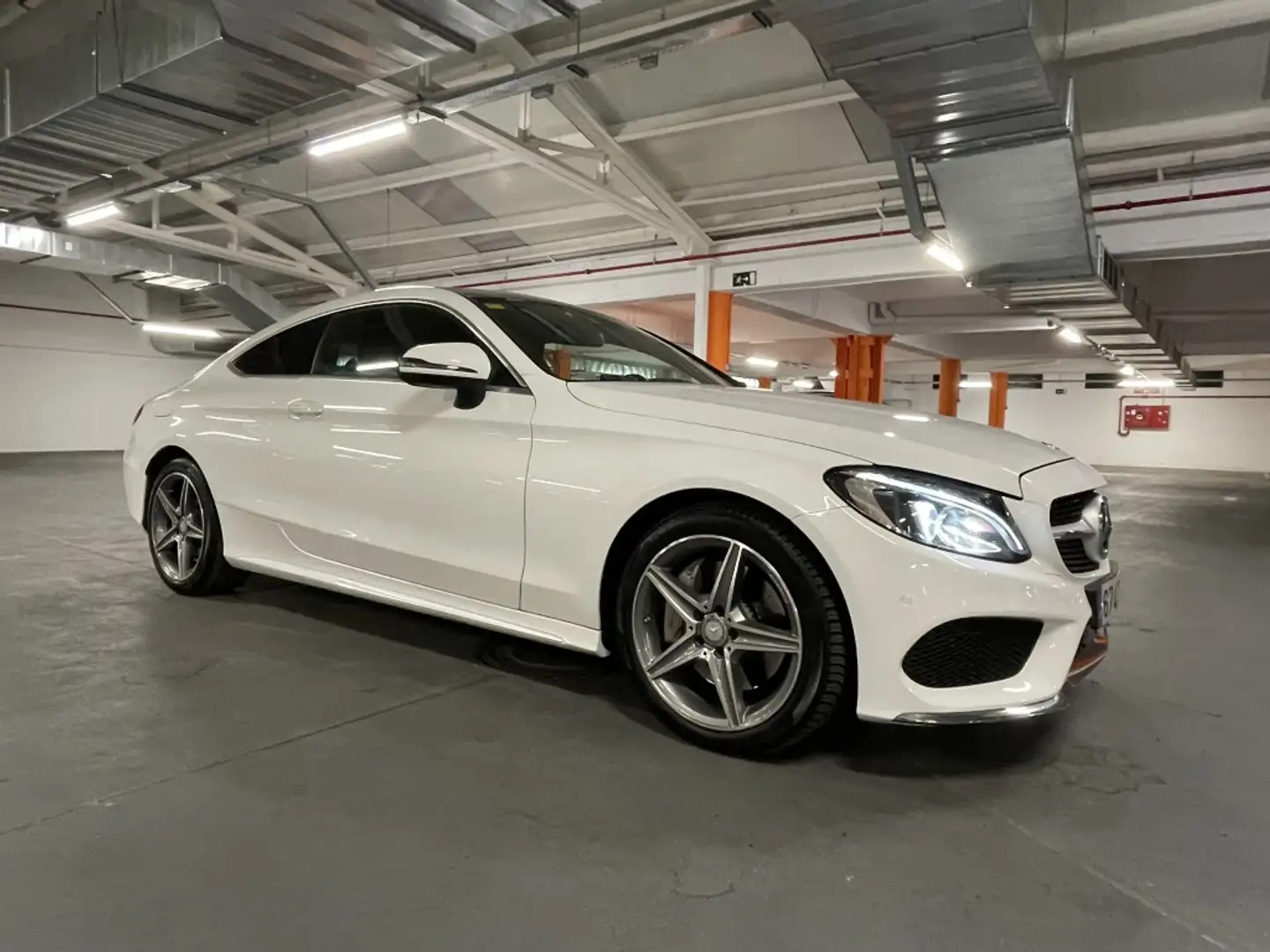 Mercedes-Benz C 300 Coupé 7G Plus Blanco - 2