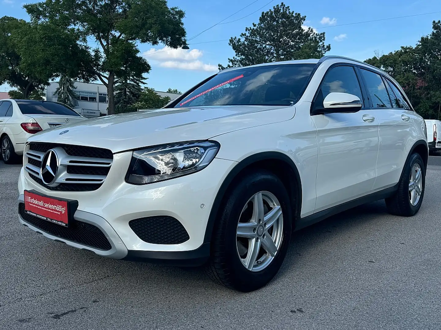 Mercedes-Benz GLC 250 4MATIC Aut. / 1BESITZ / LEDER / NAVI / Blanc - 1