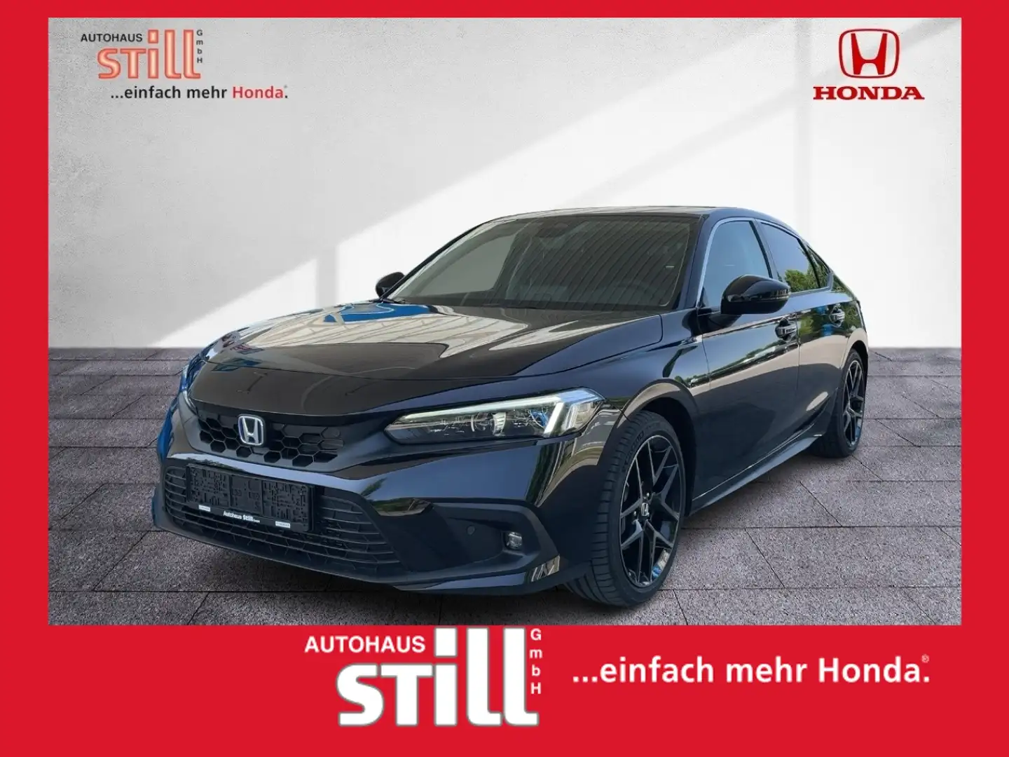 Honda Civic 2.0 i-MMD e:HEV Advance Negru - 1