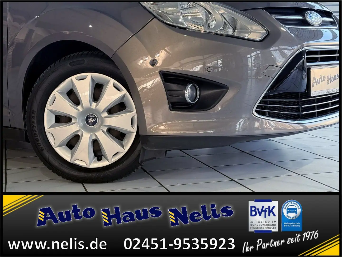 Ford Grand C-Max 1,6 TDCI Business Edition AHK NaviSY Hnědá - 2