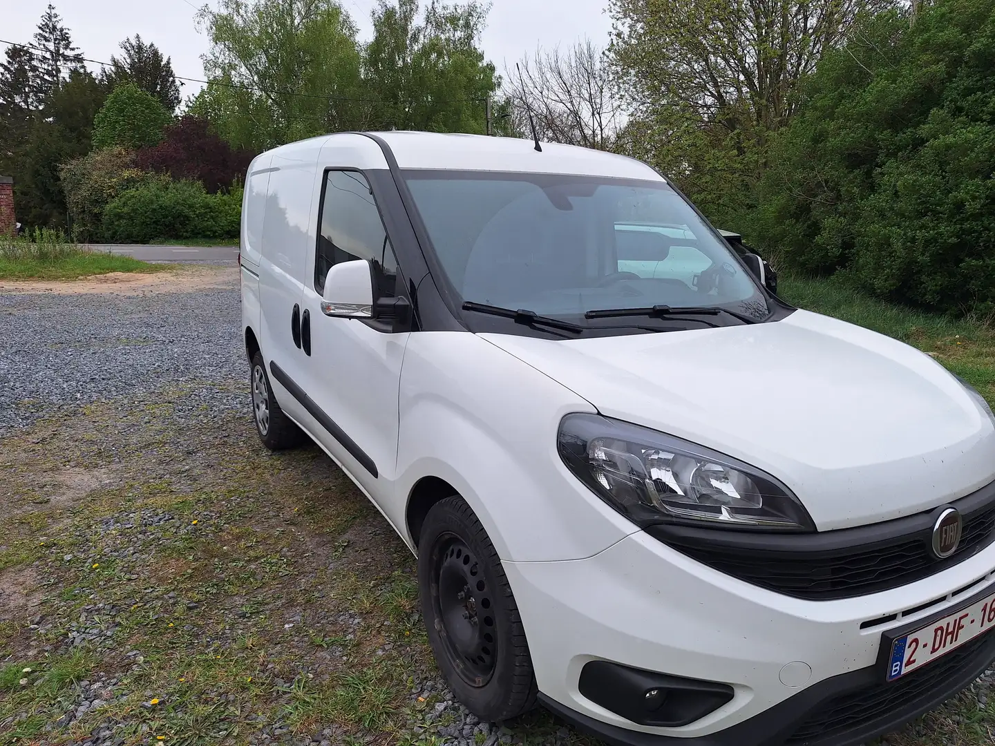 Fiat Doblo 1.6 Multijet Base (EU6d) Blanc - 2