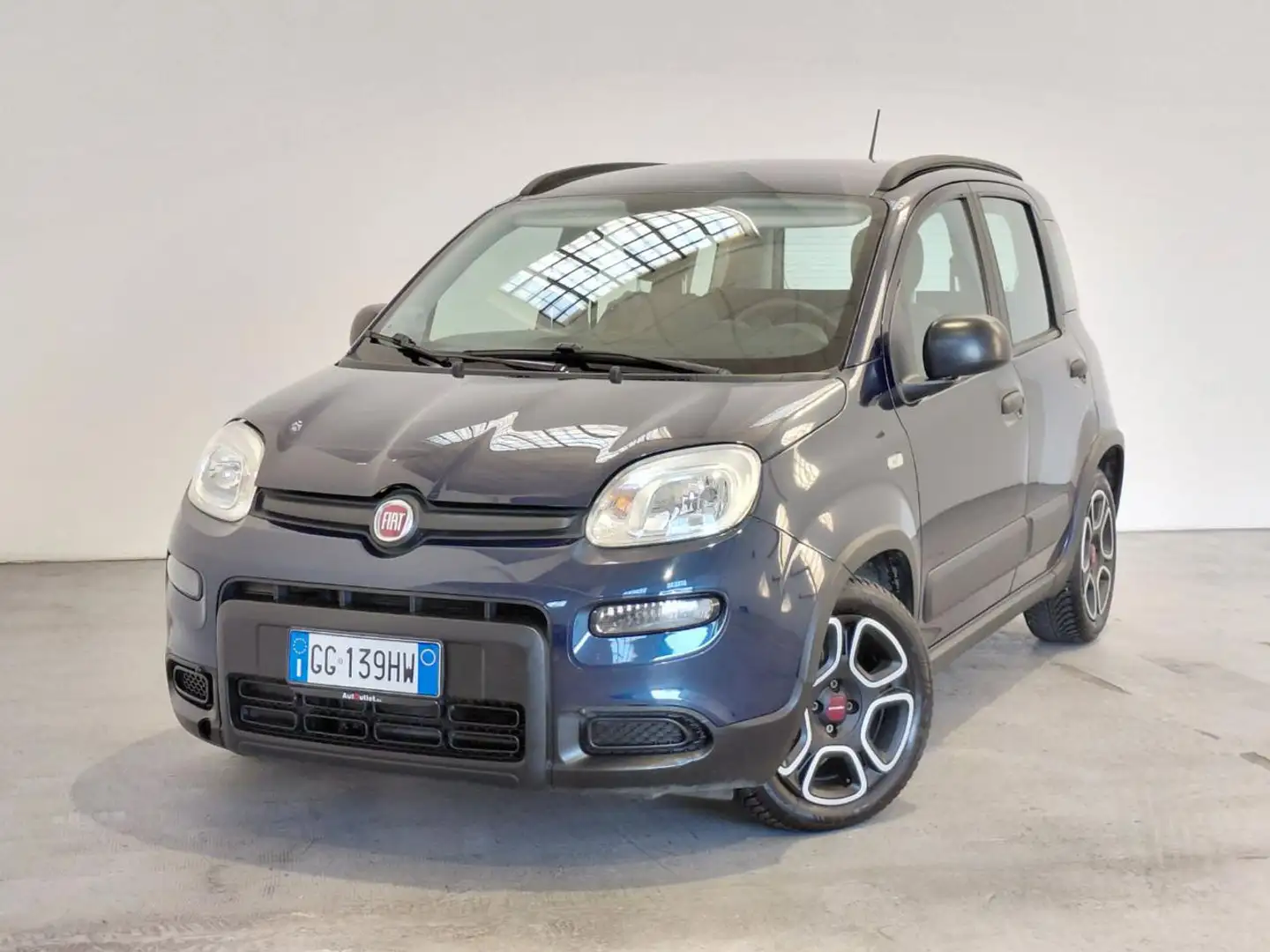 Fiat Panda 1.0 FireFly Hybrid City Life PREZZO VERO Blauw - 1