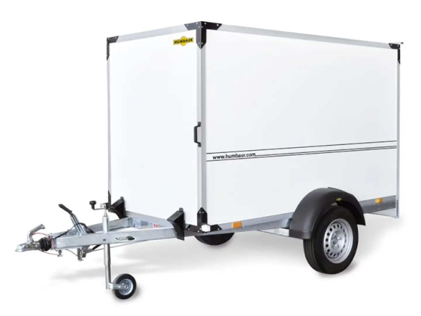 Humbaur Koffer HK 132513-15P, 1,3 t. 2510 x 1310 x 1520 mm Weiß - 1