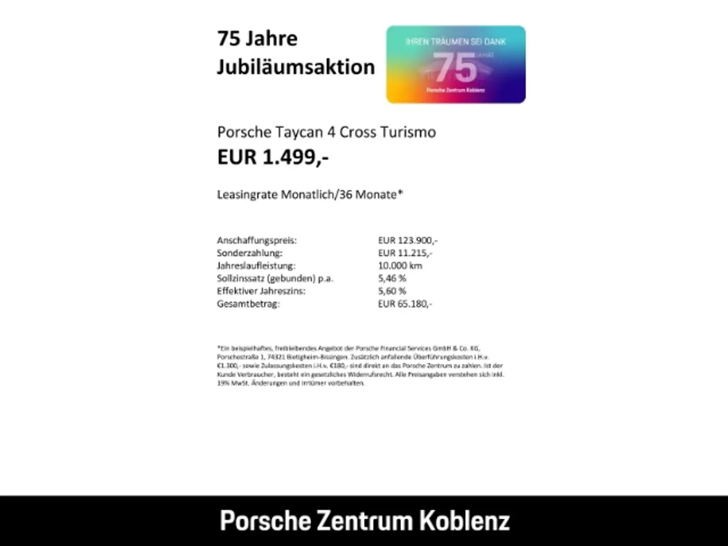 Porsche Taycan 4 Cross Turismo Bleu - 2