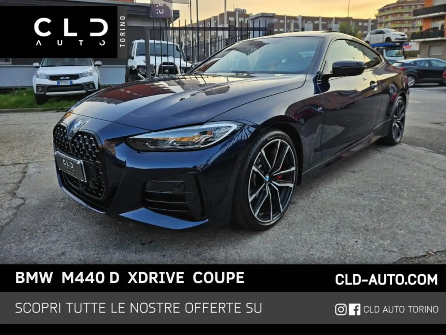 BMW 440 M440  d 48V xDrive Coupé Mavi - 1