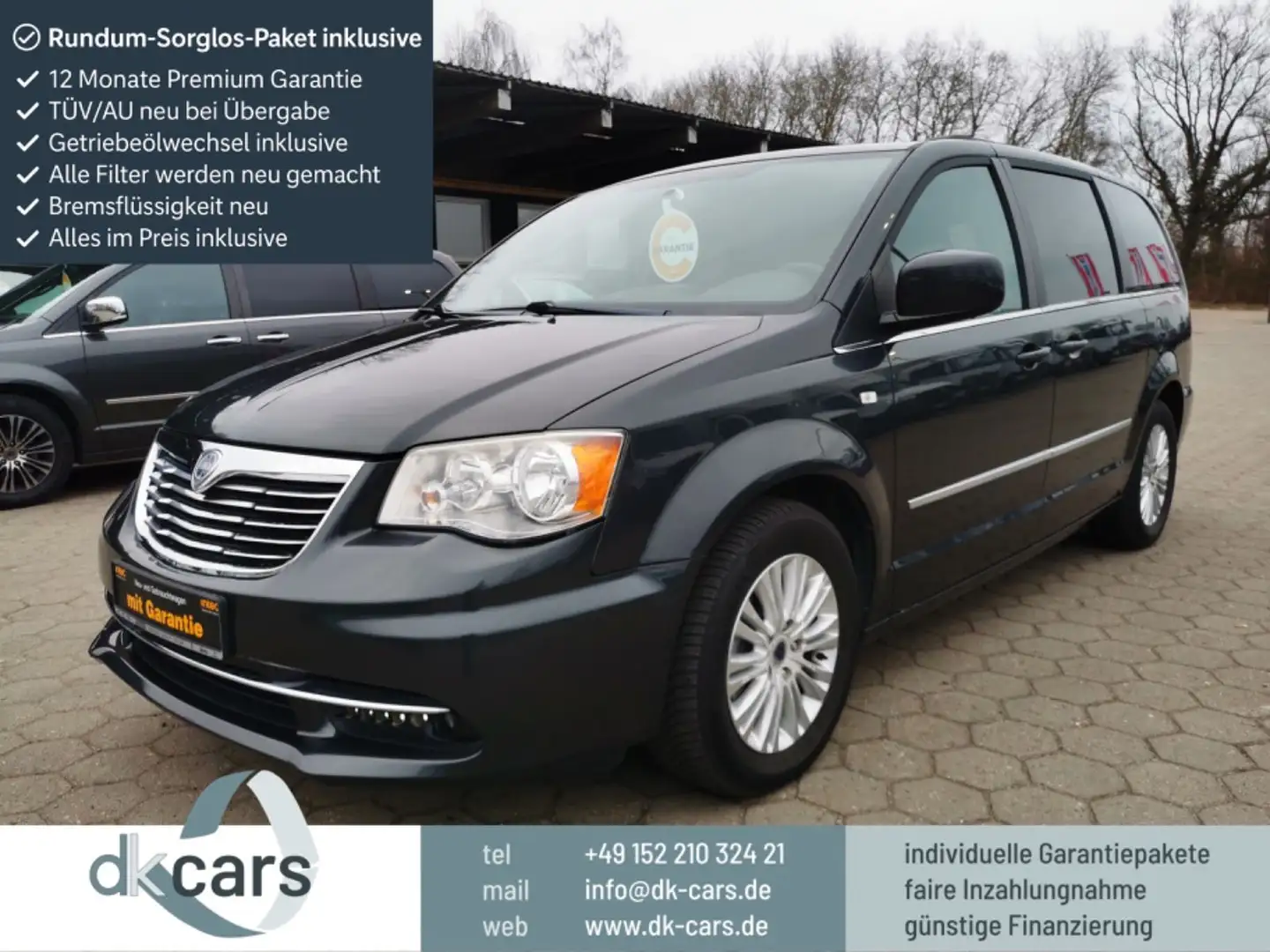 Lancia Voyager Gold 2.8 CRD 7 Sitze TÜV Neu+Garantie Gris - 1