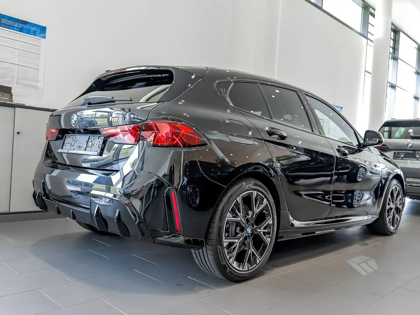 BMW 118 d M-Sport Hifi H/K Driv. Ass. Lenkradheizung Schwarz - 2