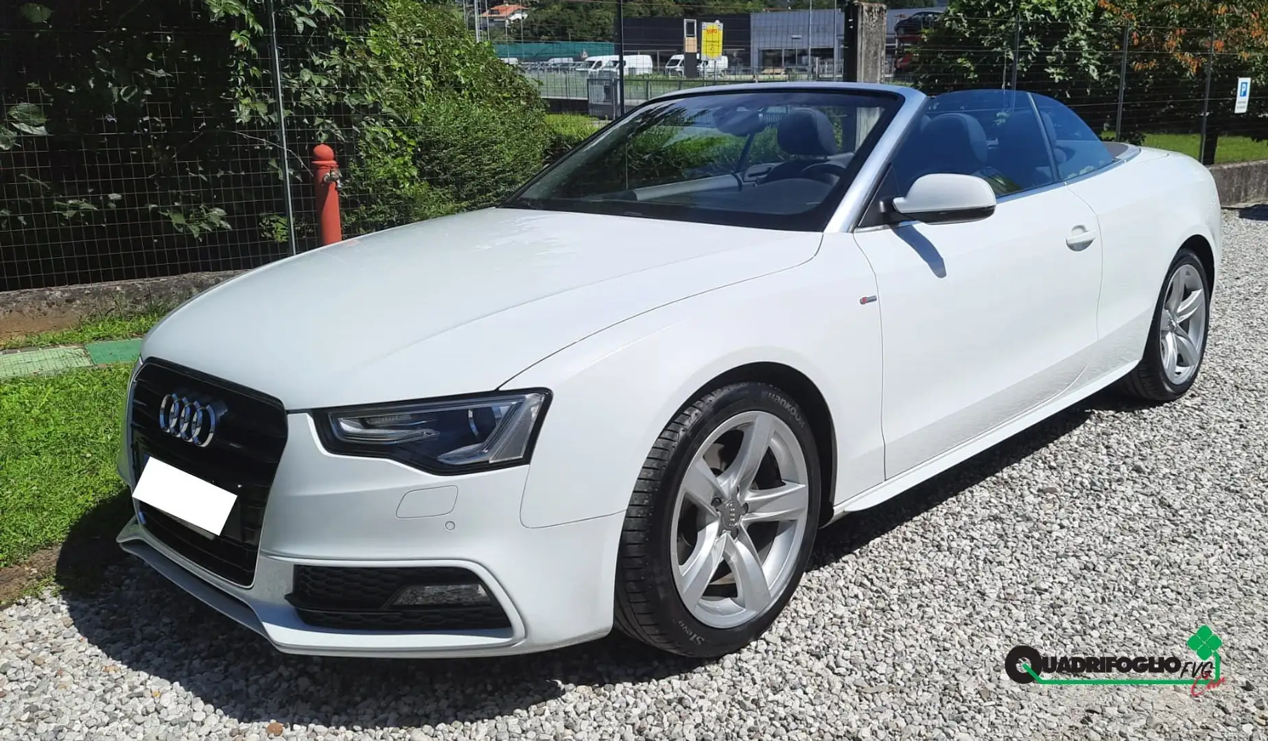 Audi A5 A5 Cabrio S-Line 2.0 tdi 190cv multitronic Bianco - 1