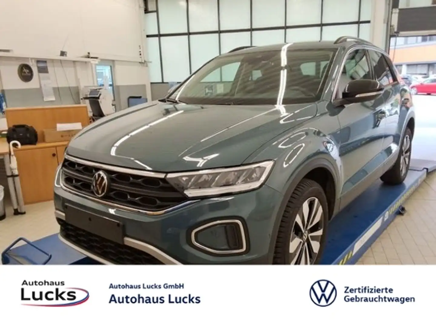 Volkswagen T-Roc 1.5 TSI Goal Kamera LED ACC APP Blau - 1
