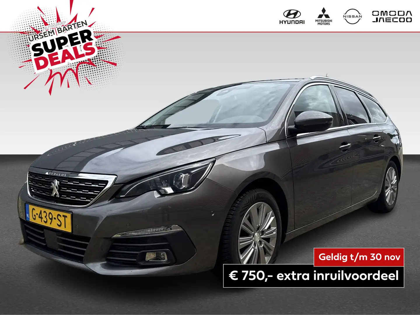 Peugeot 308 SW 1.2 PureTech Allure | automaat | panoramadak | Gris - 1