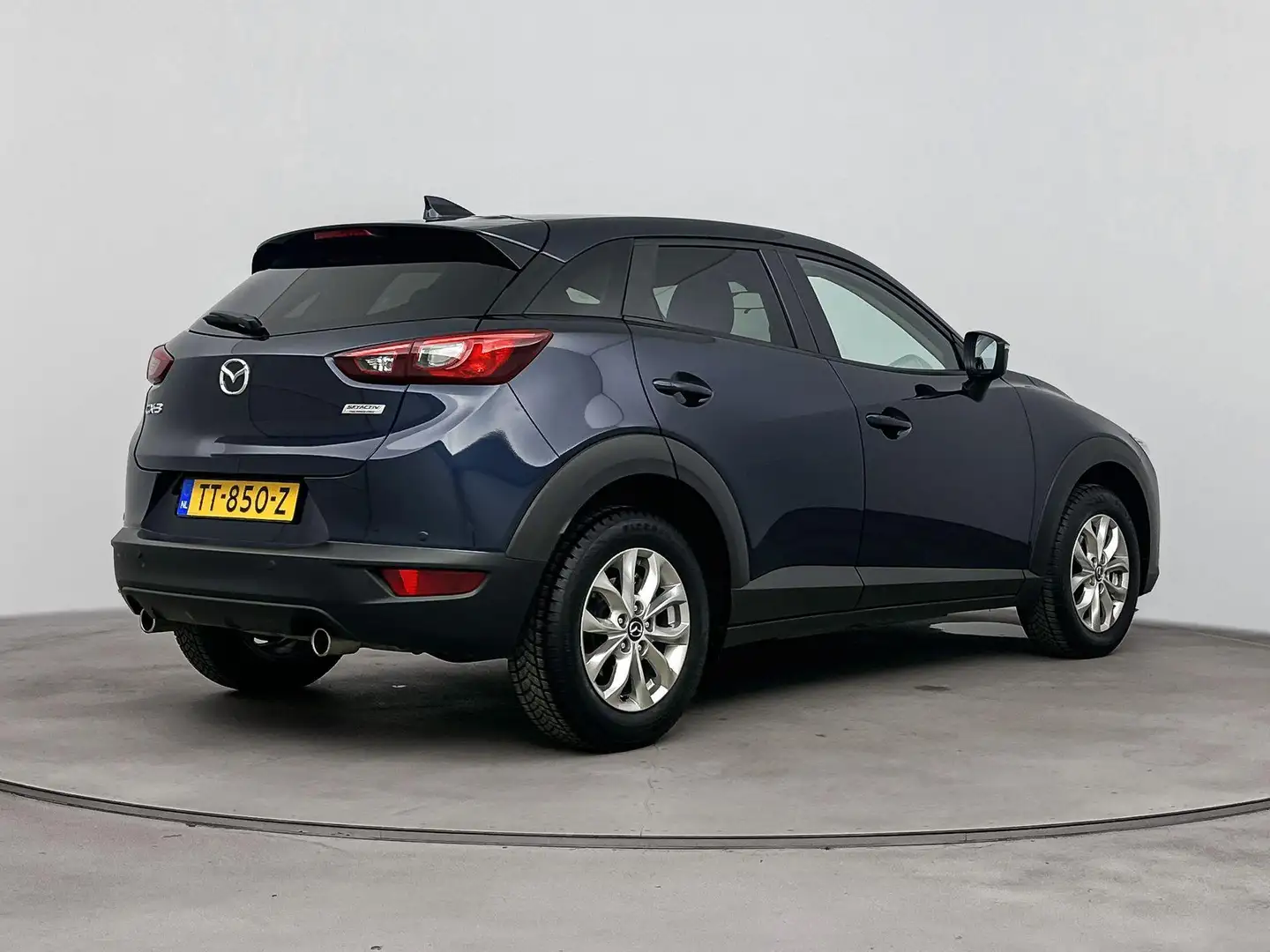 Mazda CX-3 2.0 SKYACTIV-G 120 DYNAMIC | AUTOMAAT | STOELVERWA Blauw - 2