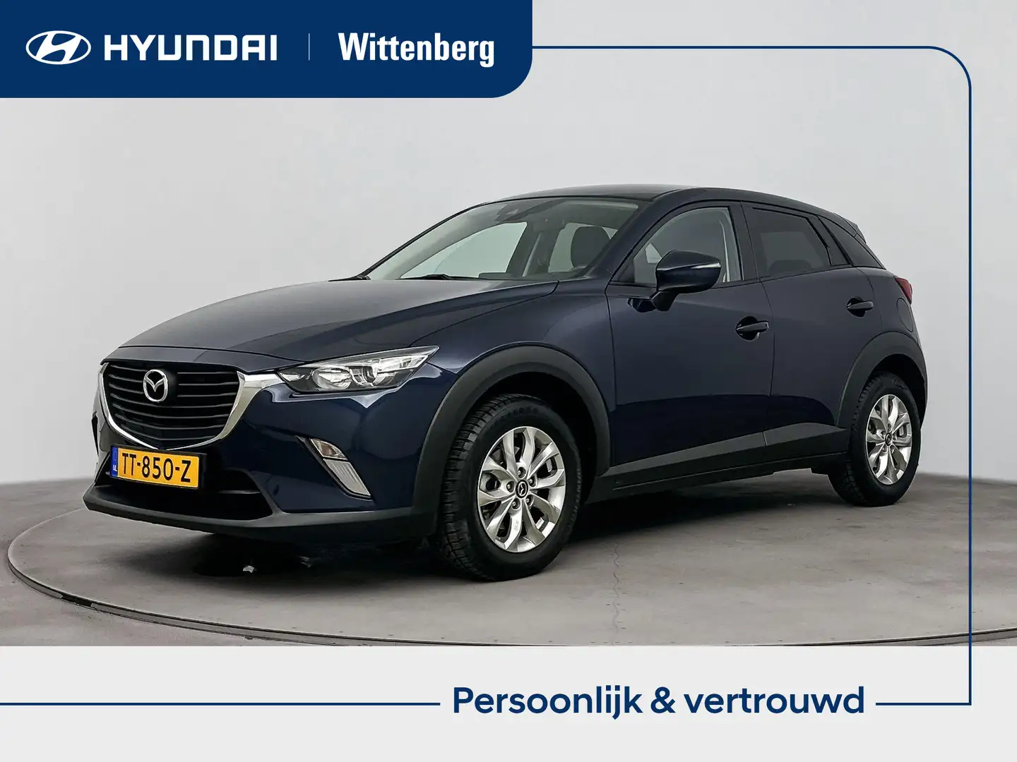 Mazda CX-3 2.0 SKYACTIV-G 120 DYNAMIC | AUTOMAAT | STOELVERWA Blauw - 1
