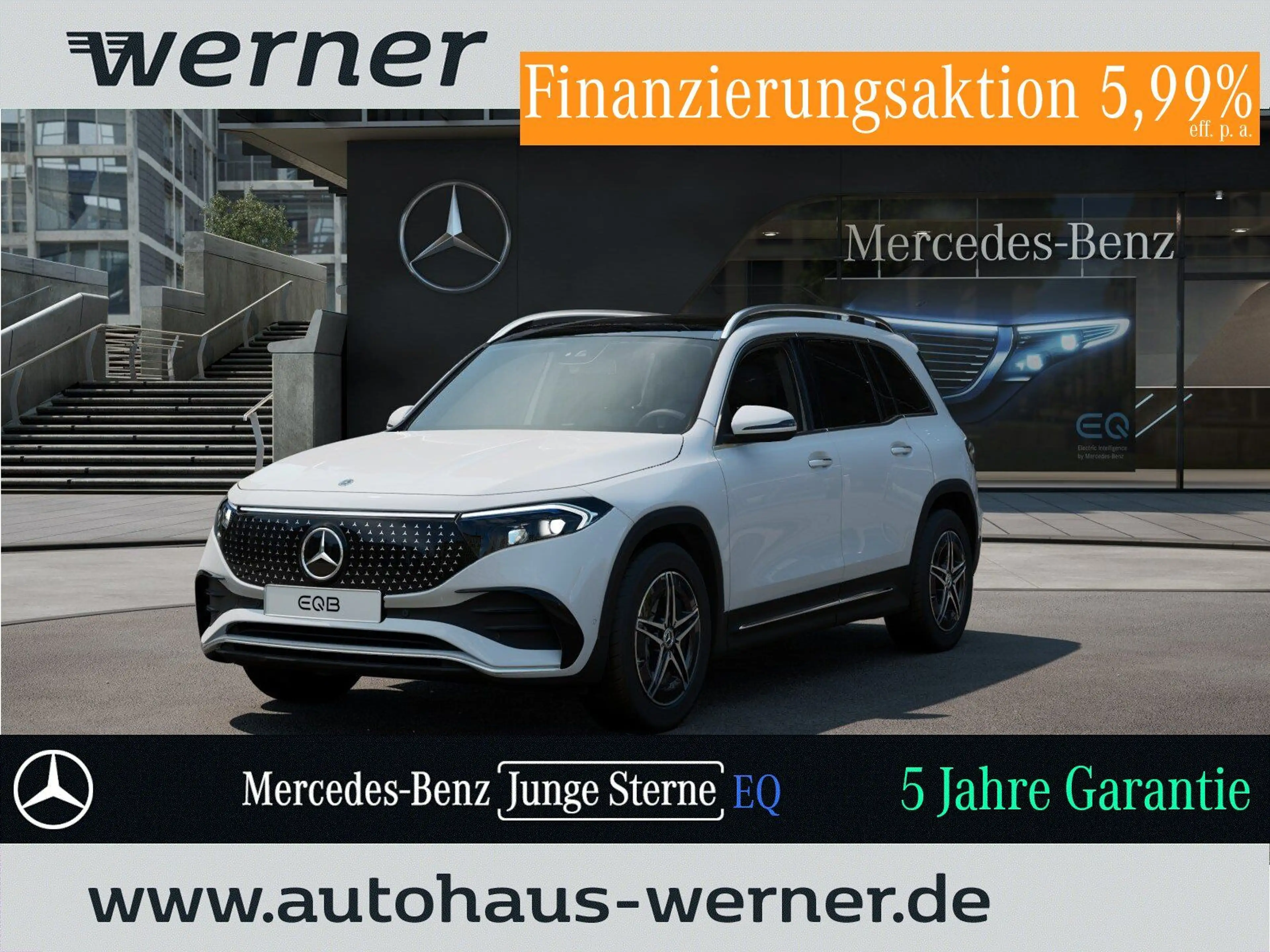 Mercedes-Benz EQB 250 AMG-ADVANCED+ PANO FAP SOUND KEYLG WDGS