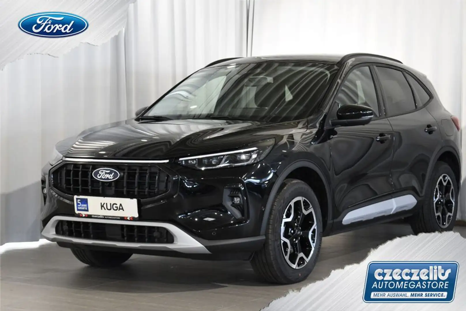 Ford Kuga 2,5 Duratec FHEV Active X Aut. Schwarz - 1