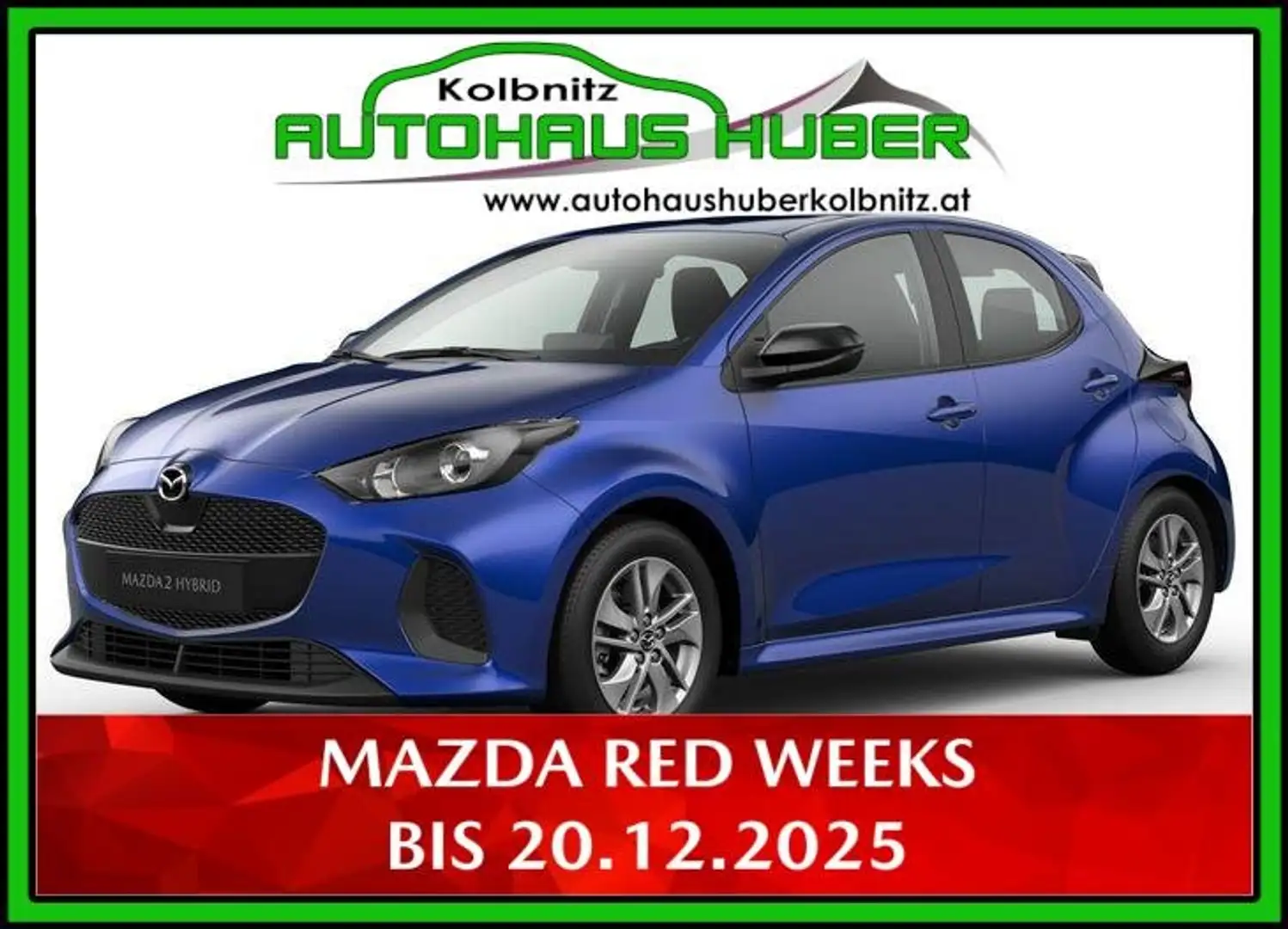 Mazda 2 HYBRID AUTOMATIK CENTERLINE Bleu - 1
