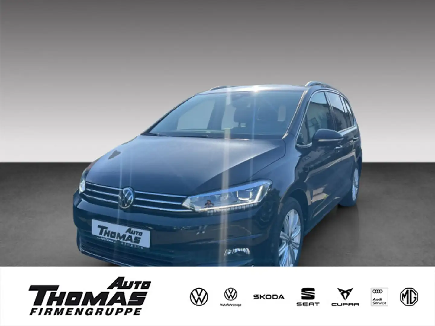 Volkswagen Touran 2.0 TDI DSG Highline SHZ Klima GRA Schwarz - 1