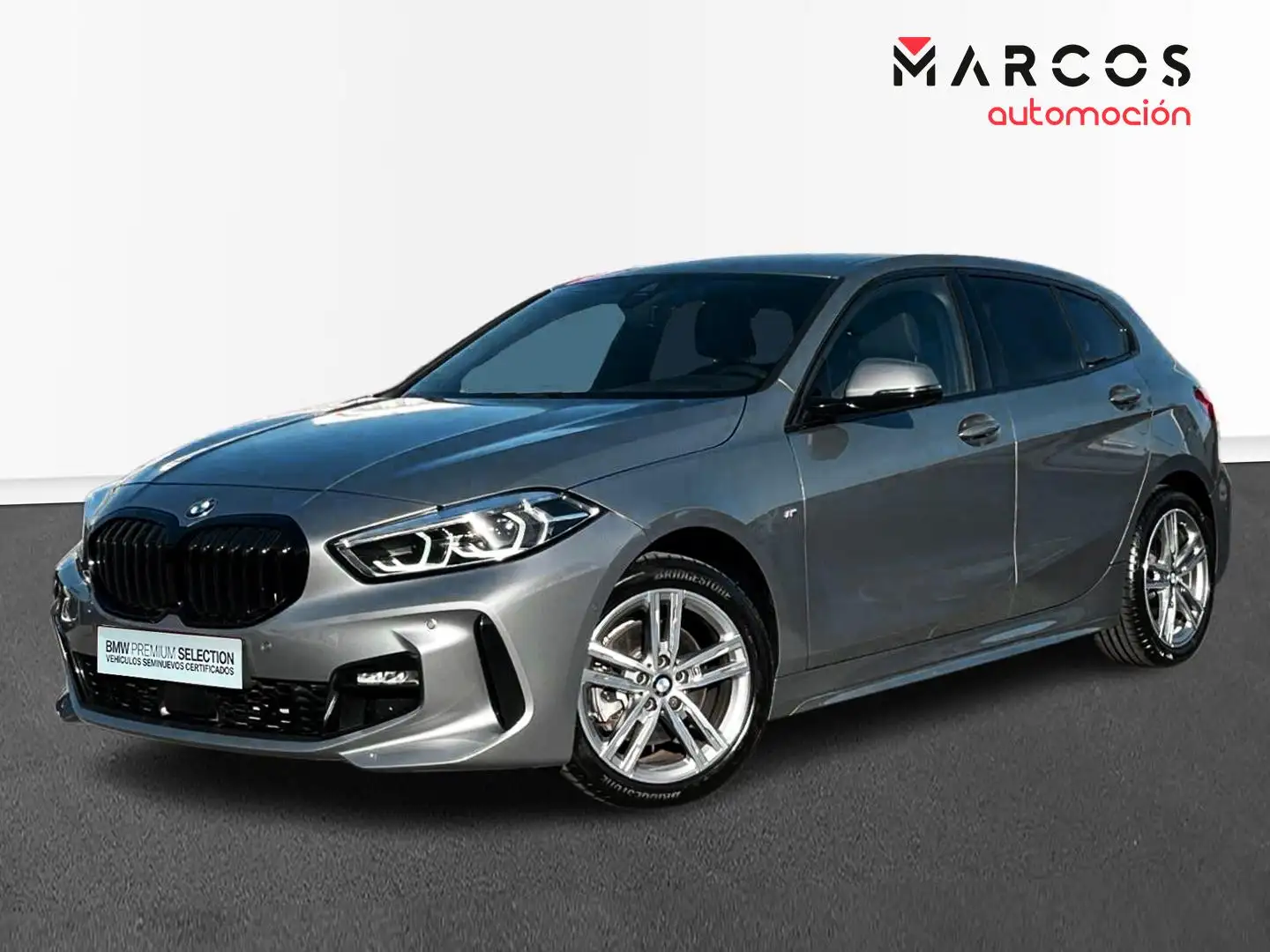 BMW 118 118dA Business Gris - 1