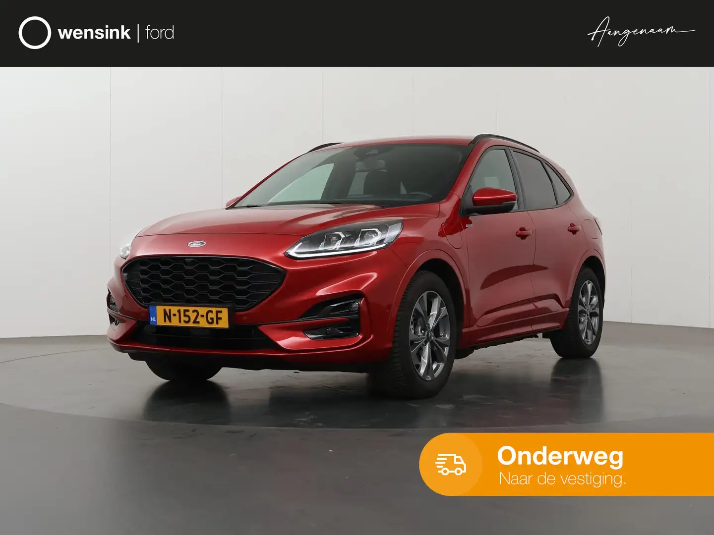 Ford Kuga 2.5 PHEV ST-Line X | Trekhaak | Head Up | Parkeerc Rood - 1