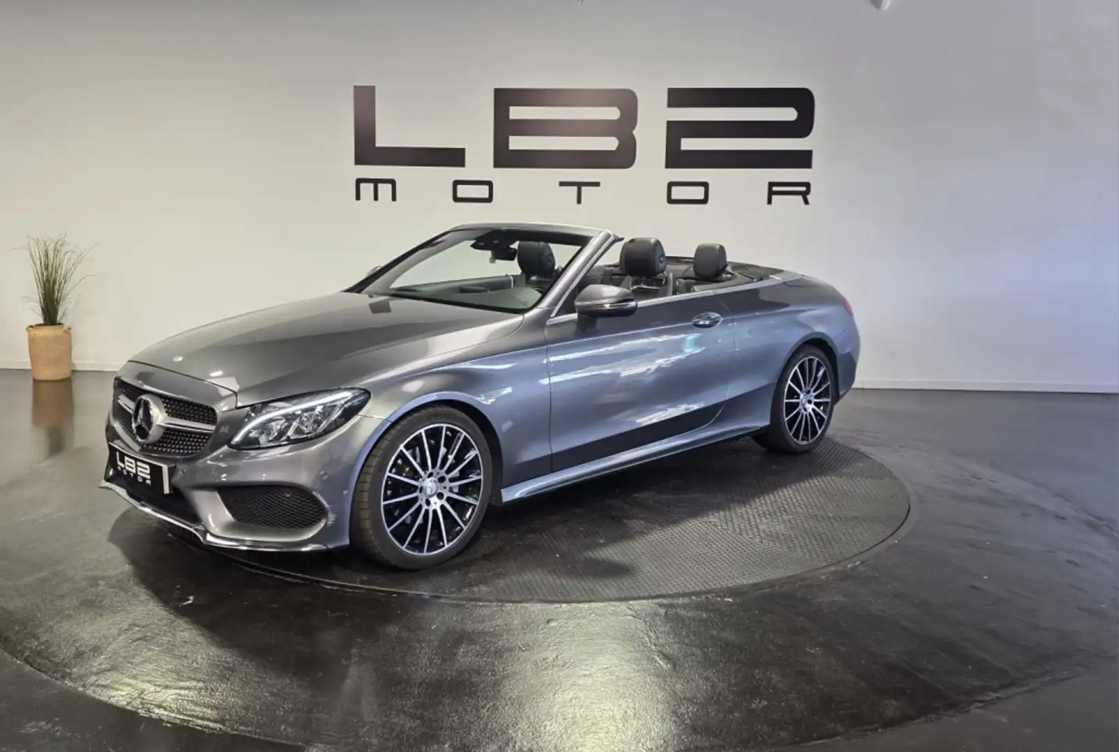Mercedes-Benz C 220 Cabrio 220d 9G-Tronic Gris - 1