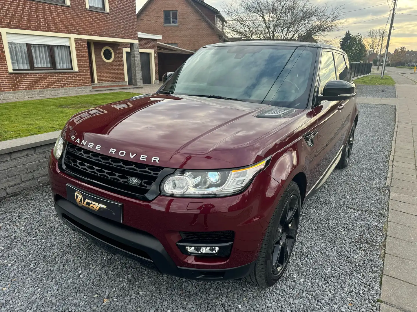 Land Rover Range Rover Sport 3.0 SDV6 Hybrid Dynamic NAVI/TOIT/CARNET/GARANTIE Rouge - 1