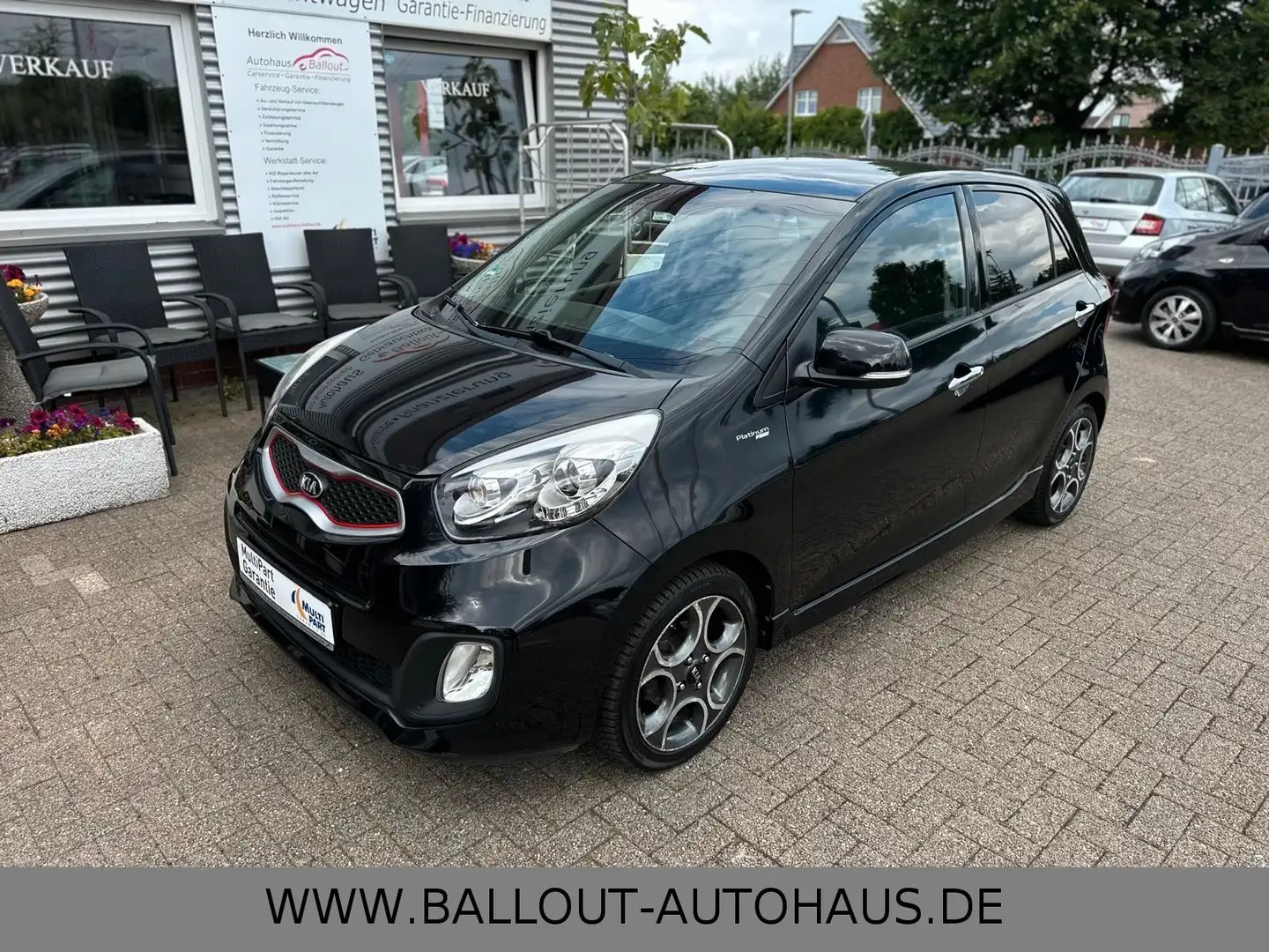 Kia Picanto Platinum Edition*2.HAND*KLIMA*SHZ*KEYLES Schwarz - 2