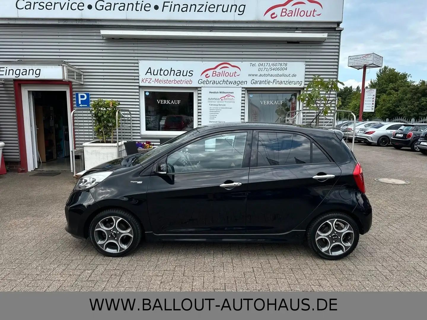 Kia Picanto Platinum Edition*2.HAND*KLIMA*SHZ*KEYLES Schwarz - 1