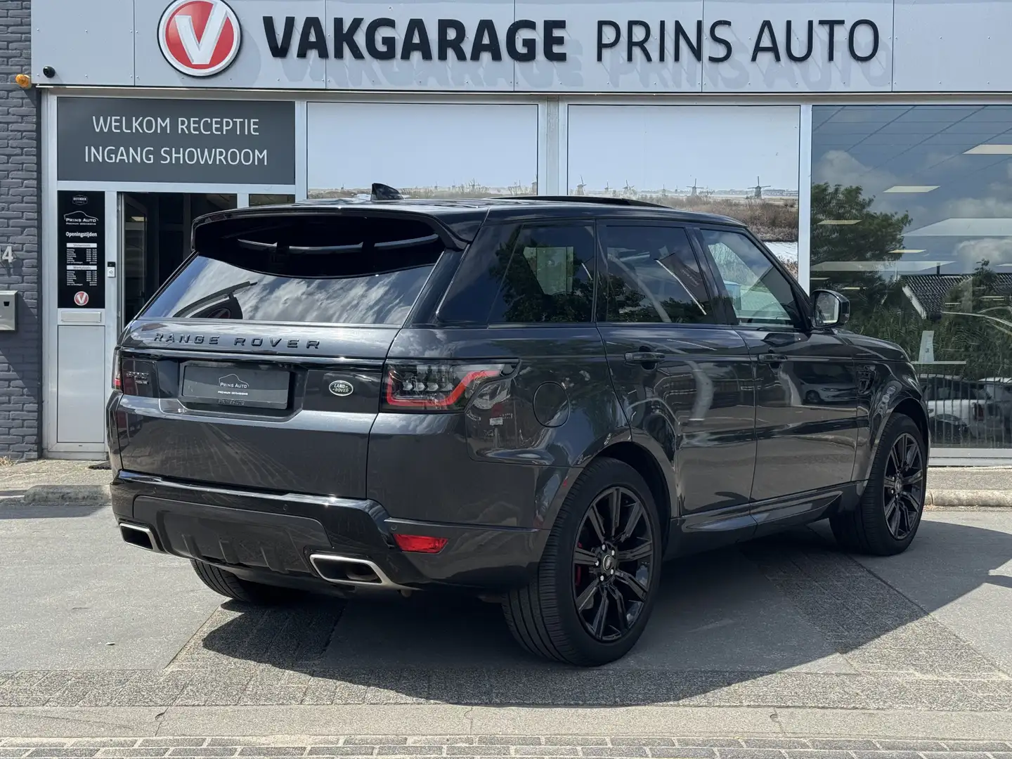 Land Rover Range Rover Sport P400e HSE Dynamic Stealth |PANO|MERIDIAN|DEALER ON Сірий - 2