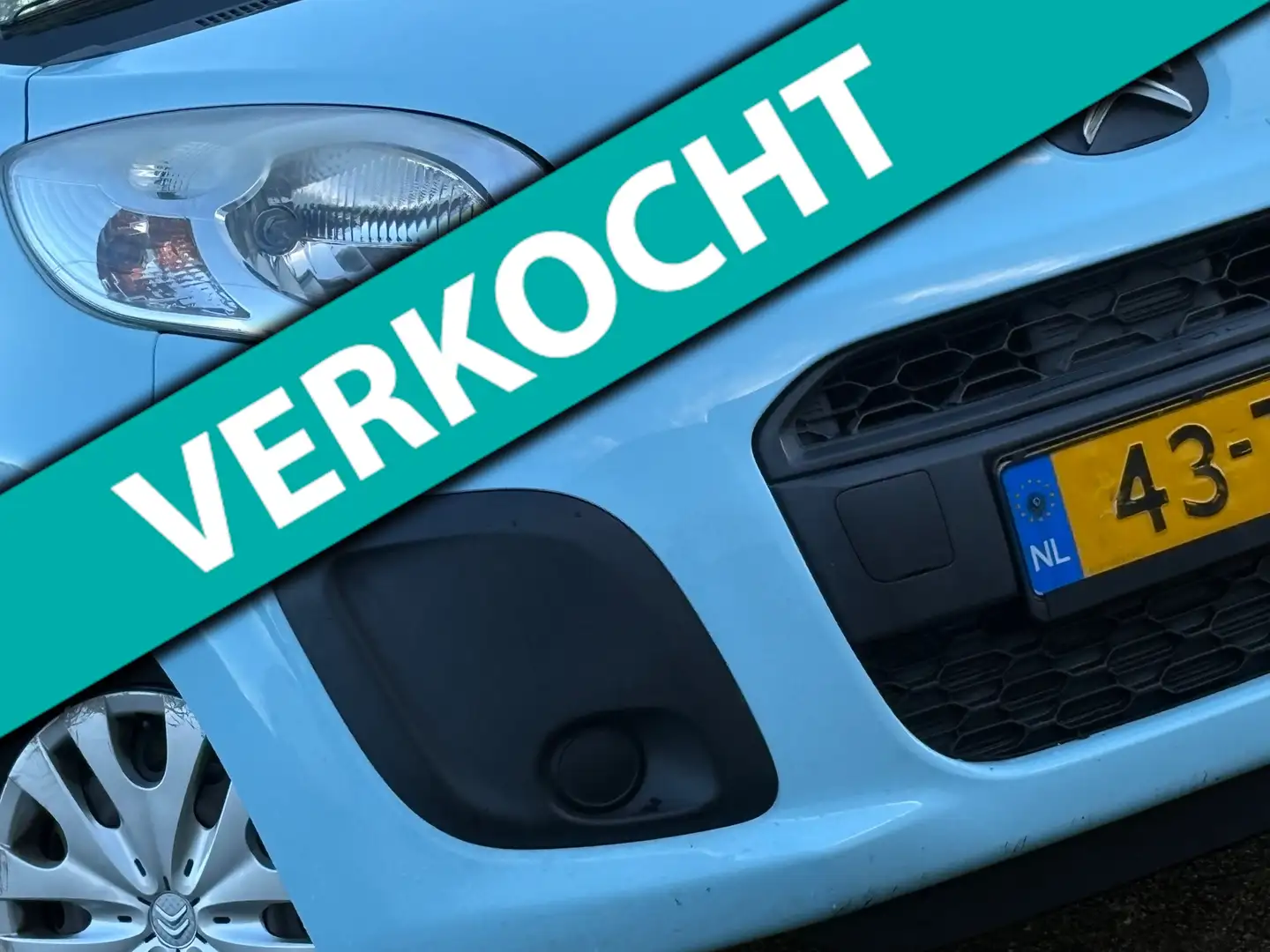 Citroen C1 1.0 Attraction - Bleu Botticelli - Airco/Audio en Blauw - 2