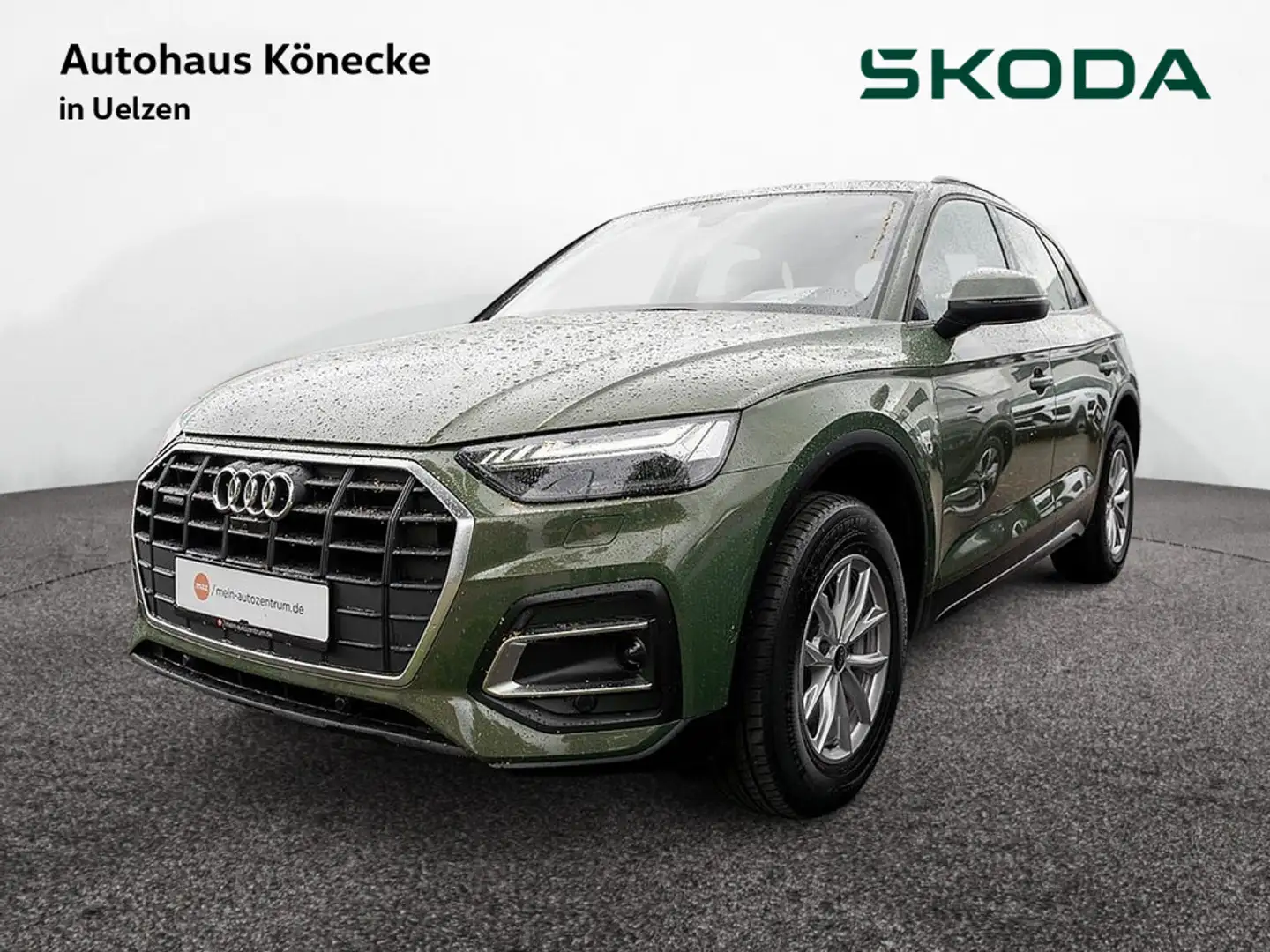 Audi Q5 50 TDI quattro AHK 360° Kamera Matrix Navi Grün - 1