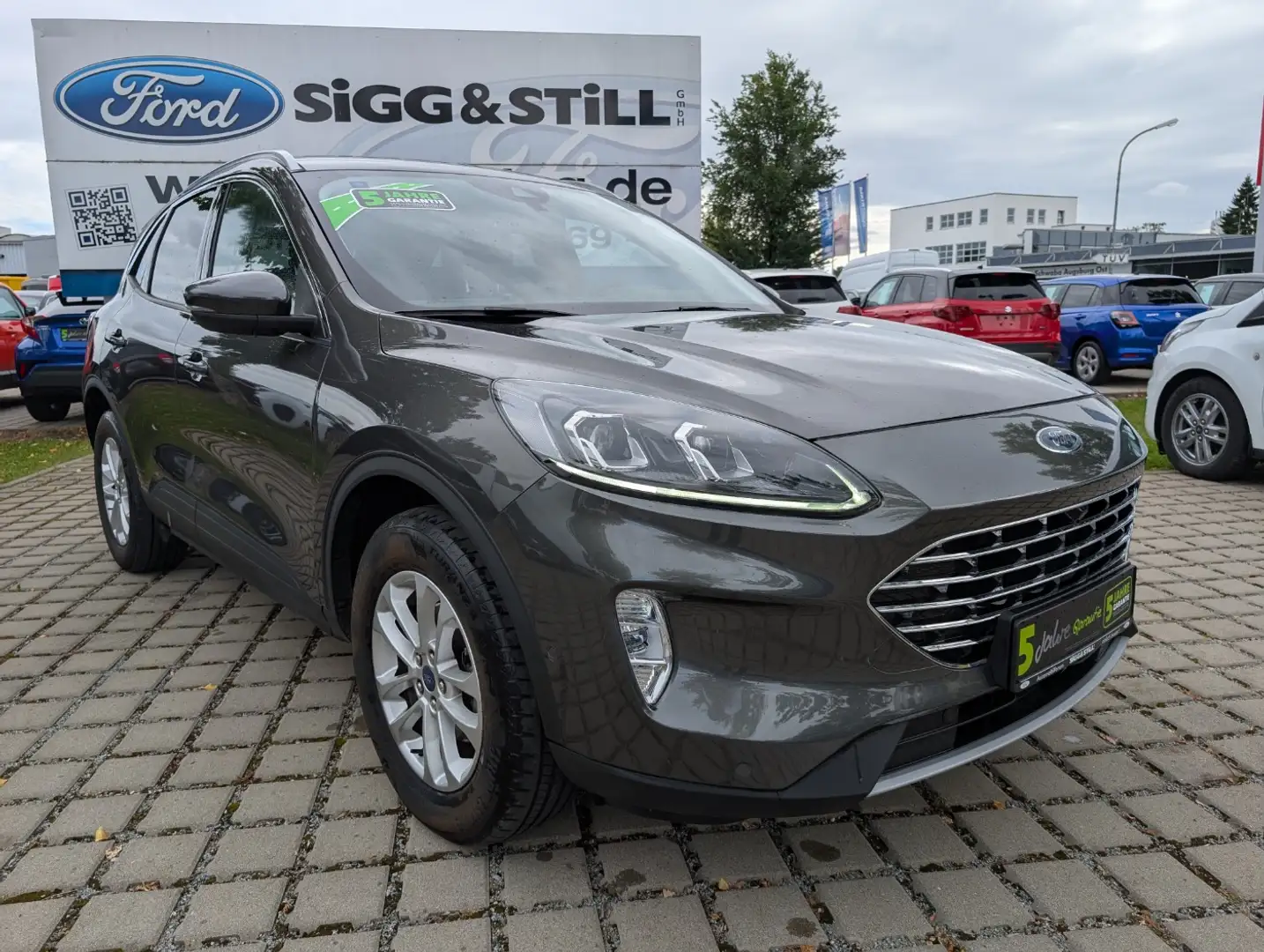 Ford Kuga 2.5 PHEV Titanium LED*iACC*NAV*HUD*TWA*4xSHZ Gris - 2