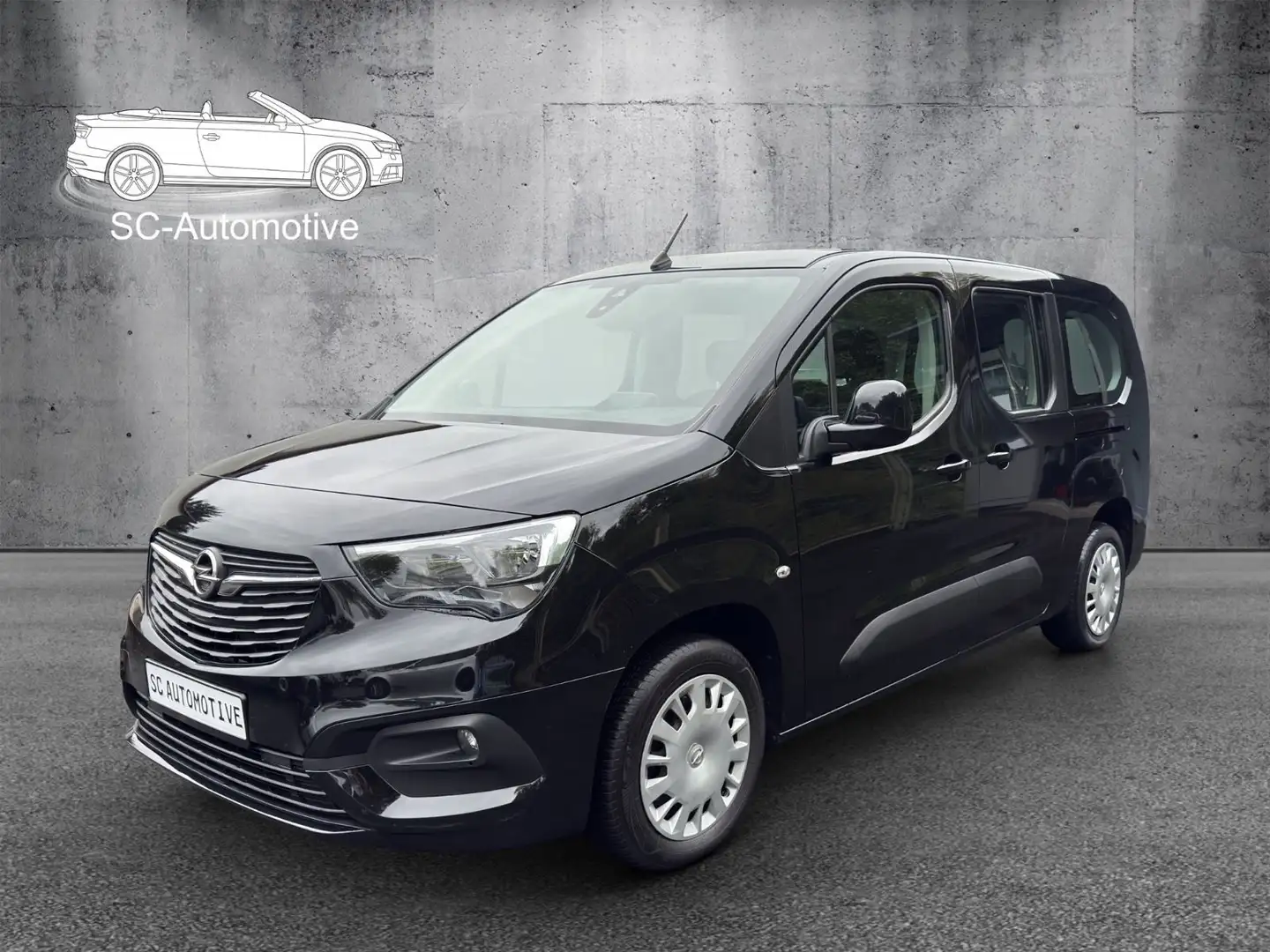 Opel Combo Life Langversion*AHK*KLIMA*SCHECKHEFT Schwarz - 1