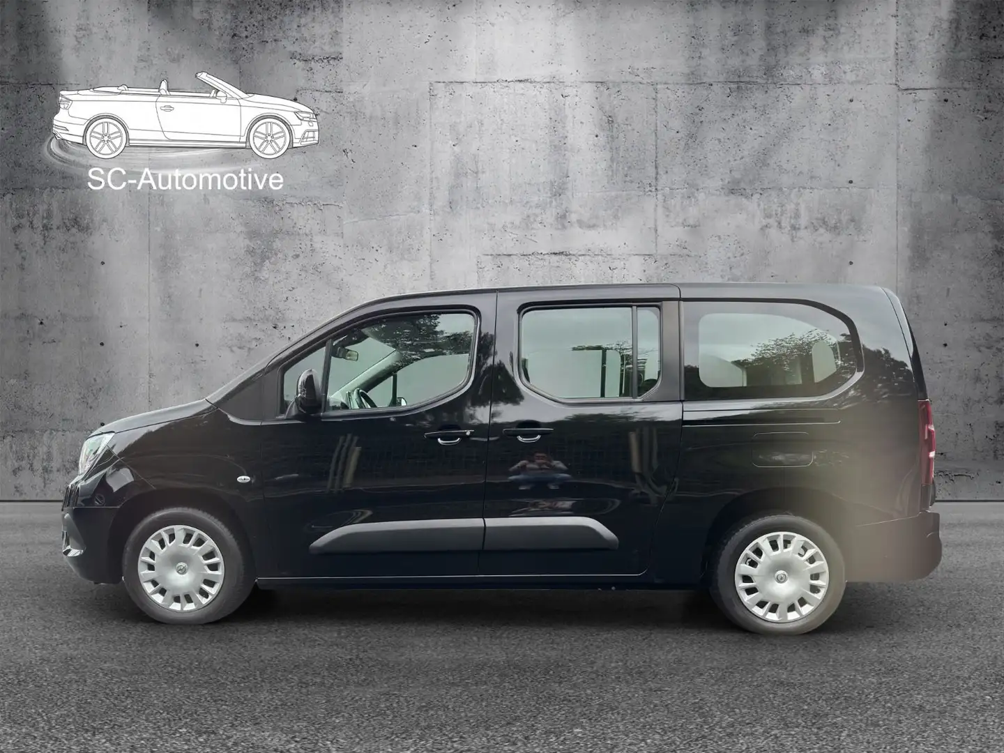 Opel Combo Life Langversion*AHK*KLIMA*SCHECKHEFT Schwarz - 2