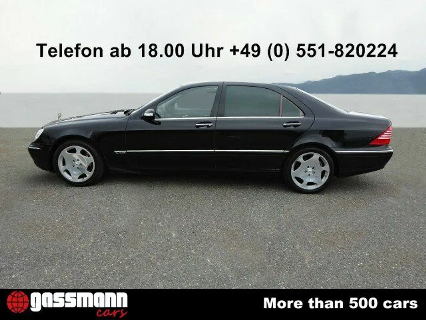 Mercedes-Benz S 600 Limousine lang W220 -  mehrfach crna - 2