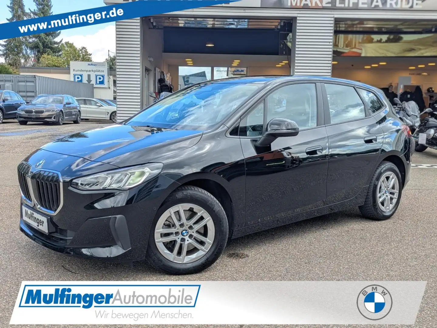 BMW 218 i AT. Aut. LED Kamera Live-Widescreen Sitzh. Nero - 1