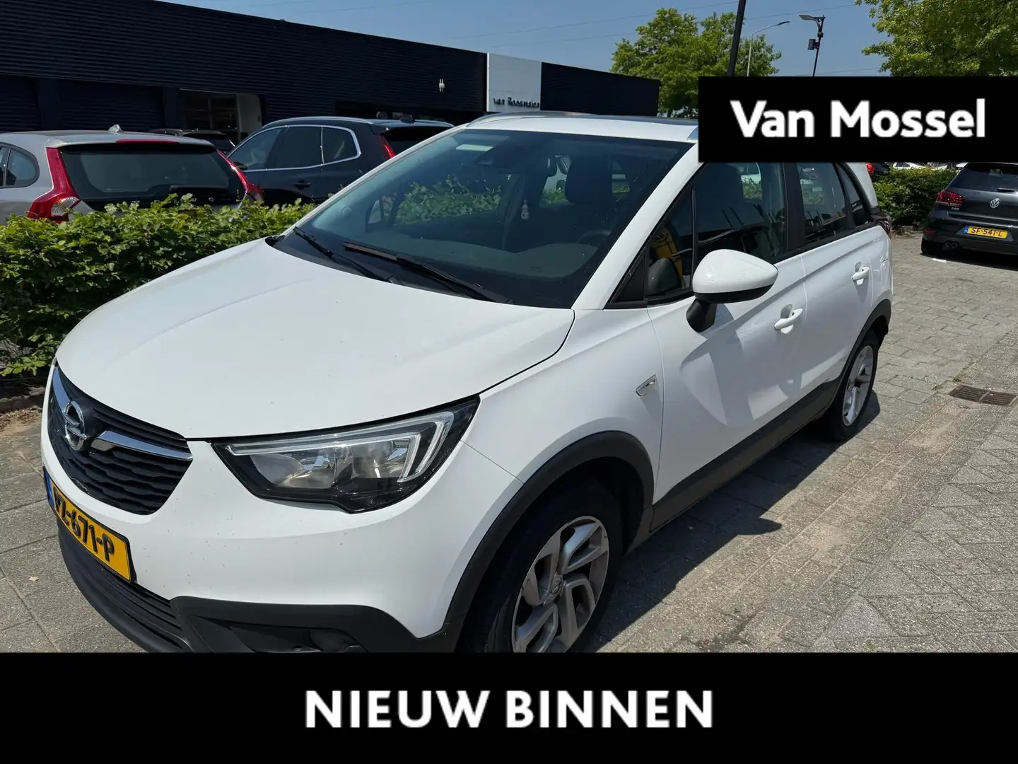 Opel Crossland X 1.2 Turbo Online Edition | 110pk | Panoramadak | L Wit - 1