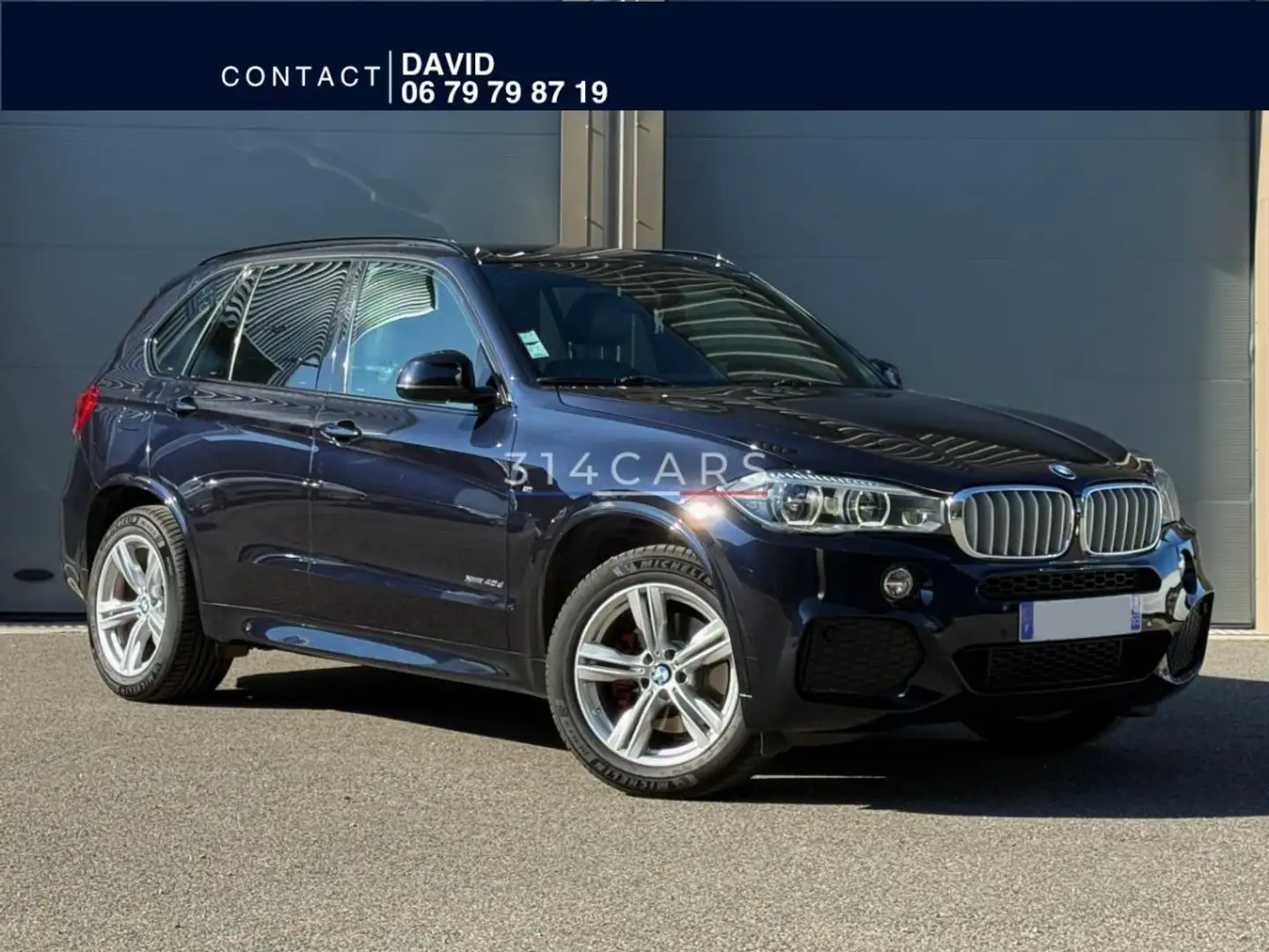 BMW X5 xDrive 40d 313 cv - M SPORT Blauw - 1