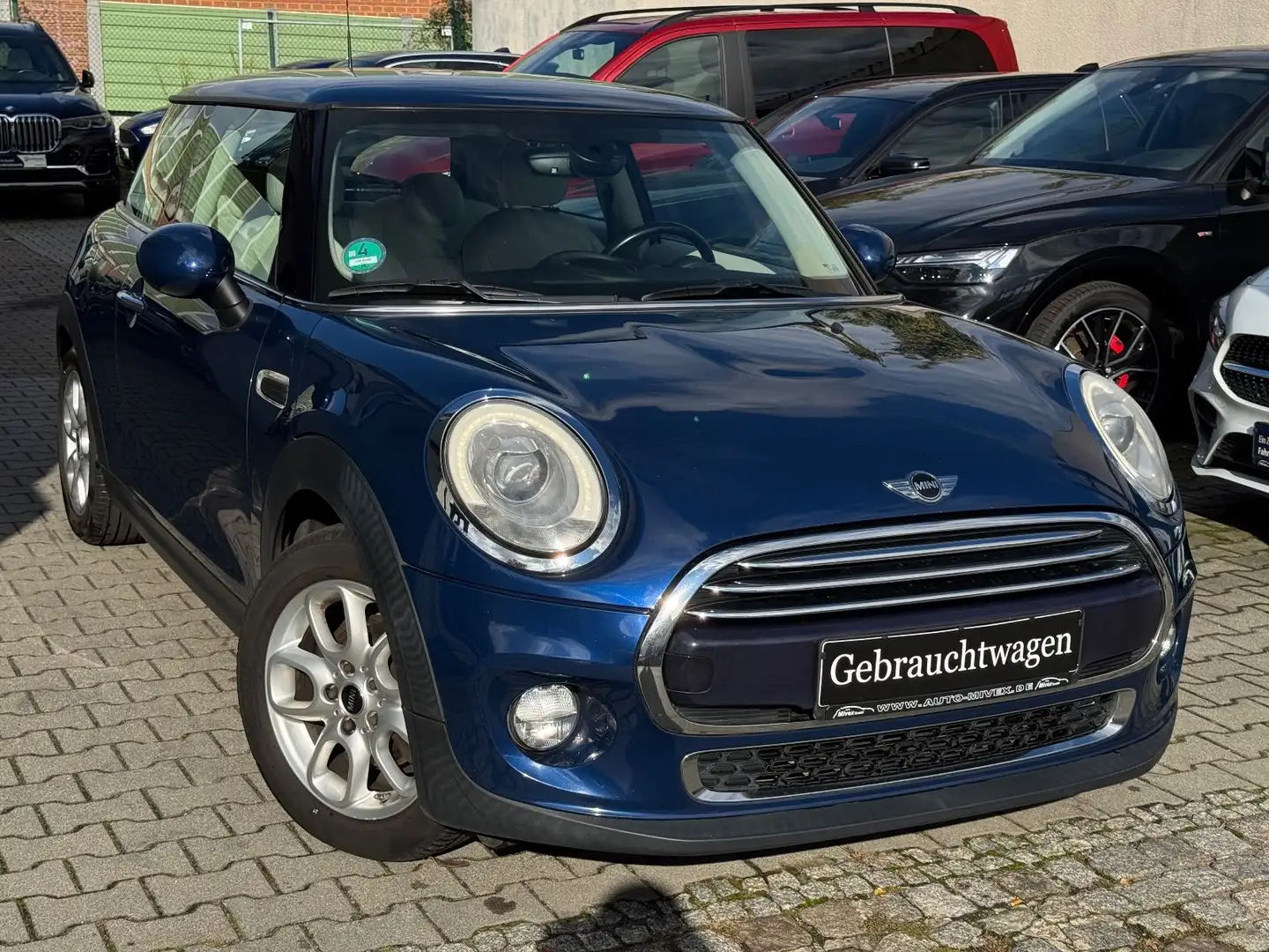 MINI Cooper D Chili Leder LED PDC Alu Blau - 1