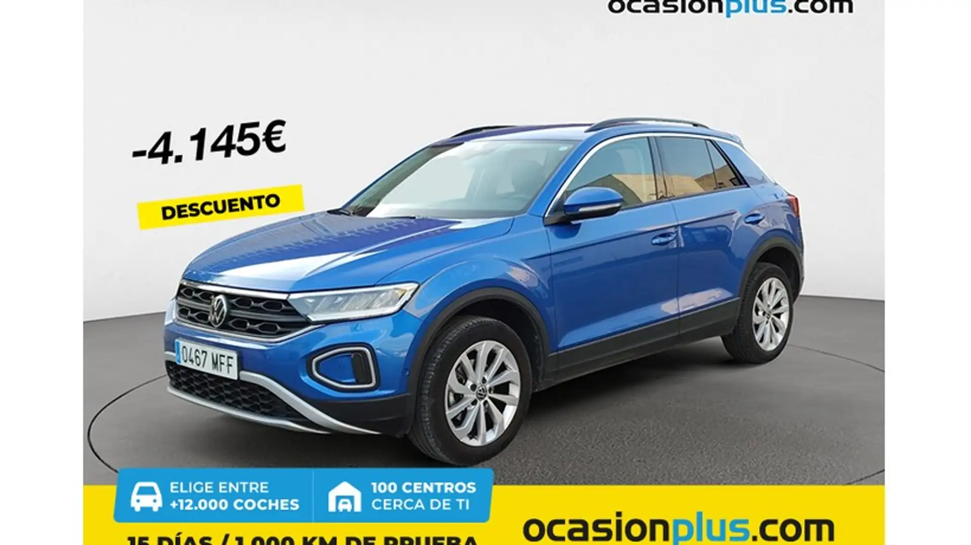 Volkswagen T-Roc 1.5 TSI Life DSG7 Azul - 1