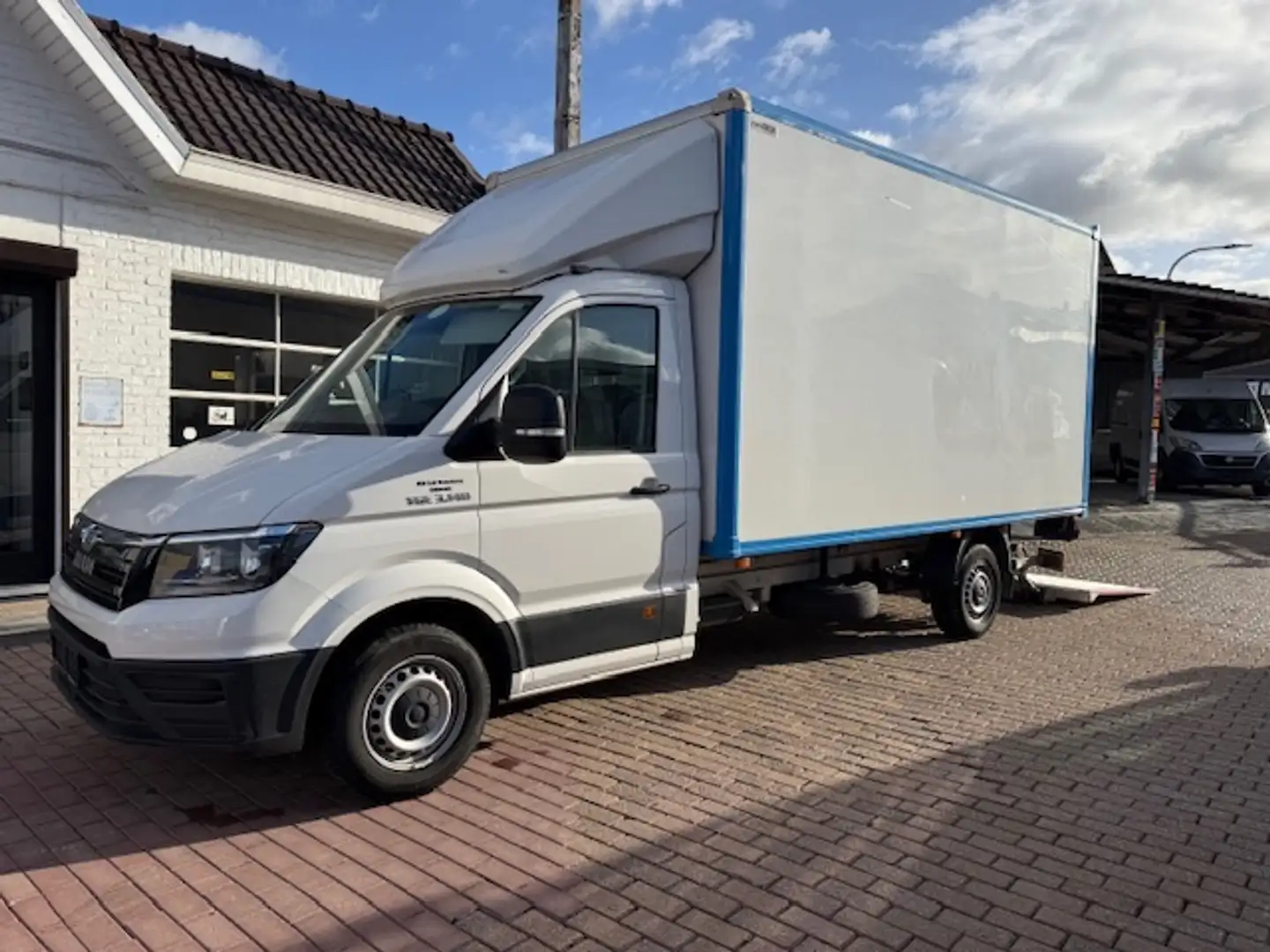 MAN TGE 140 caisse aluvan lift euro 6d Weiß - 1