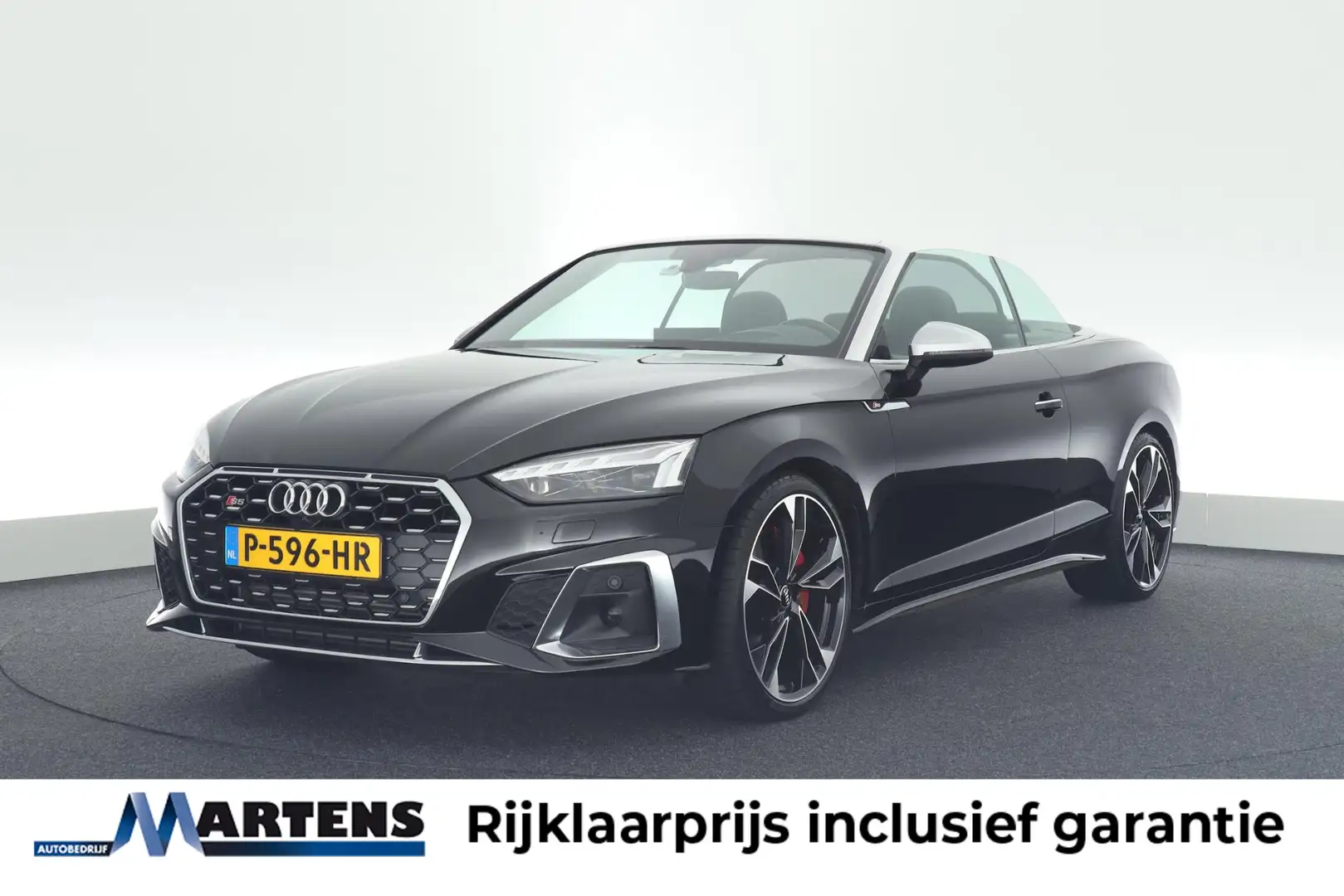 Audi S5 Cabriolet 3.0 TFSI 354pk quattro Nekverwarming Las Zwart - 1
