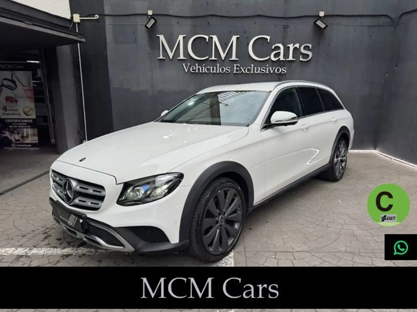 Mercedes-Benz E 220 Estate 220d 4Matic All-Terrain 9G-Tronic Blanc - 1