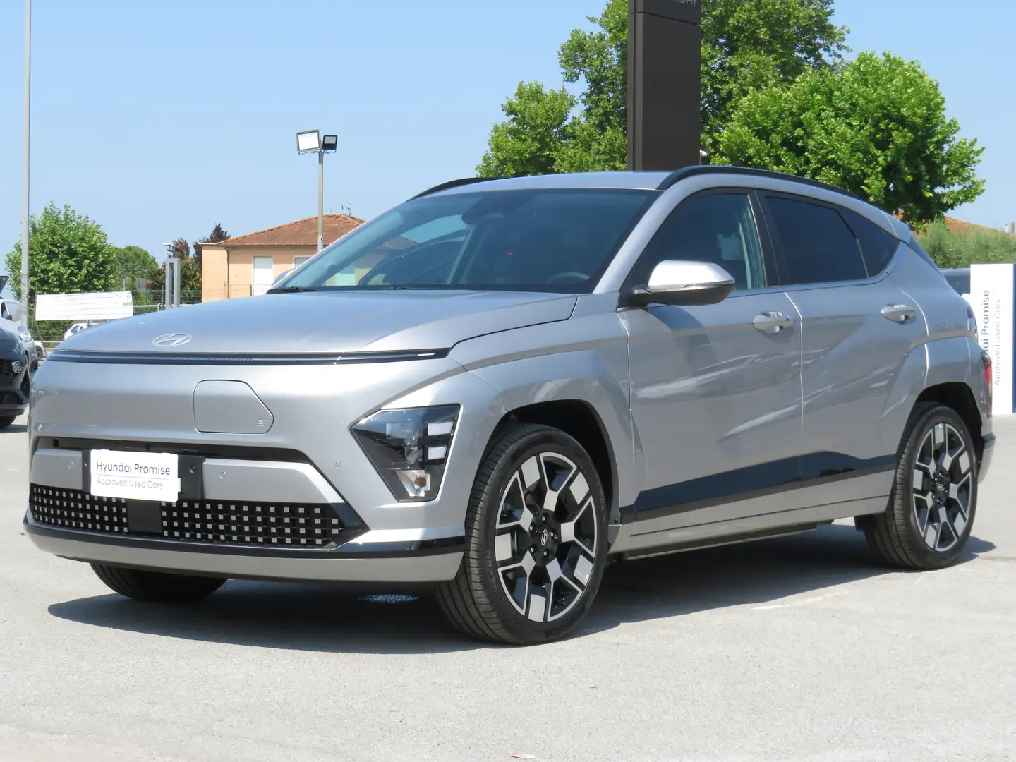 Hyundai KONA EV Exclusive 64,8 kWh + Pompa Calore Grigio - 1