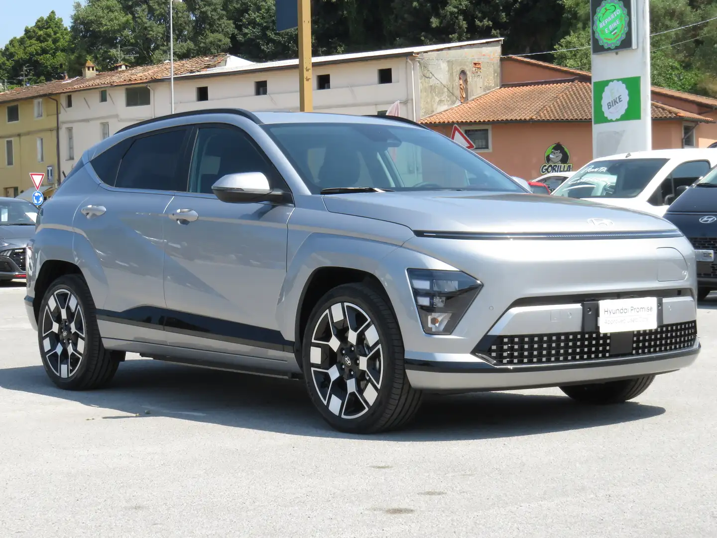 Hyundai KONA EV Exclusive 64,8 kWh + Pompa Calore Grigio - 2