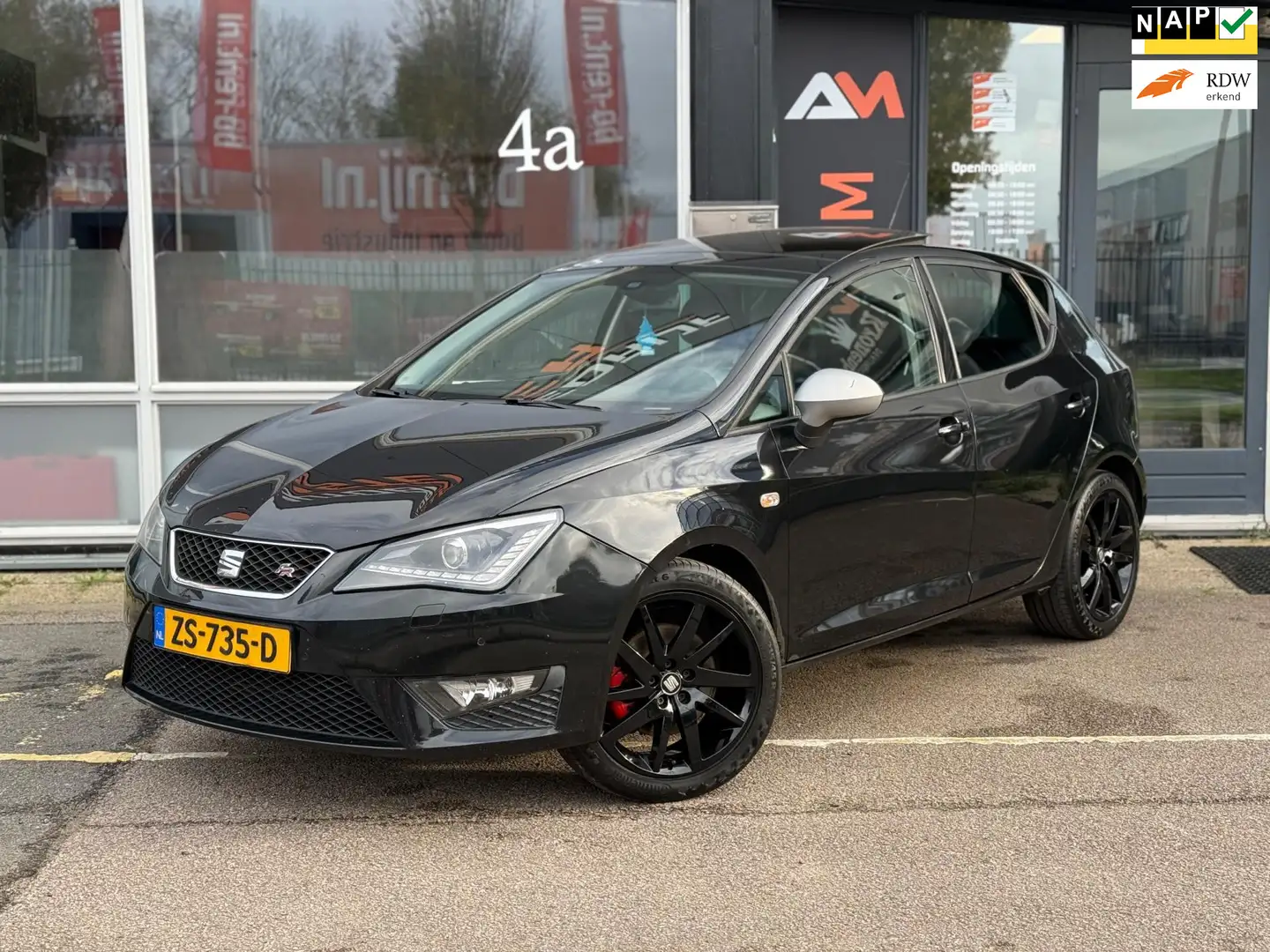 SEAT Ibiza 2.0 TDI FR | Pano | Airco | Cruise | PDC | Stoelve Noir - 1