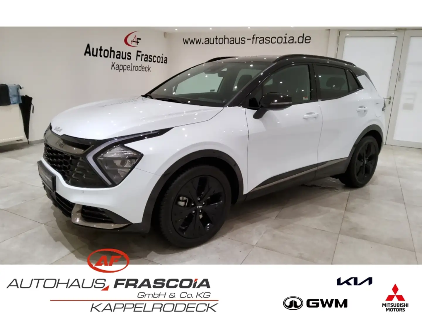 Kia Sportage Nightline Edition 1.6 T-El.Pano.Dach Leder Navi AC White - 1